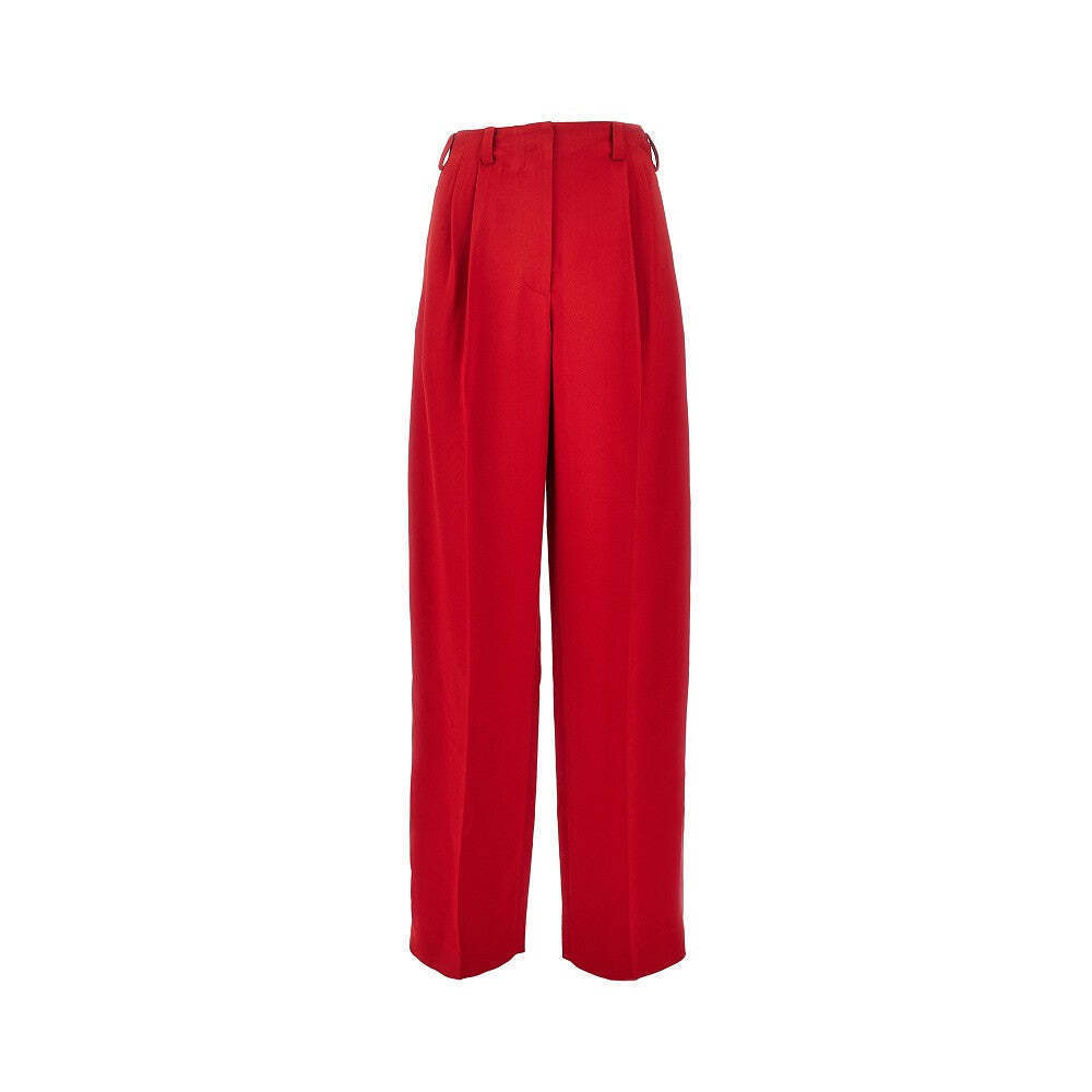 Givenchy Crepe Cady Pants With Double Pleat - Picture 1 of 4